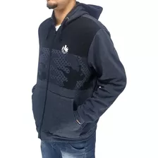 Blusa Flanelada Agasalho De Frio Masculino Casaco Com Touca