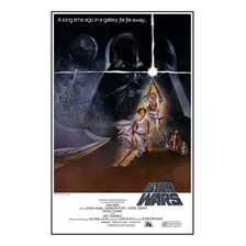 Poster Cartaz Guerra Nas Estrelas Star Wars Ep 4 Iv B 30x45