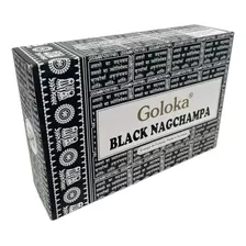 Incenso Massala Black Nag Champa Goloka 12cxs De 15g