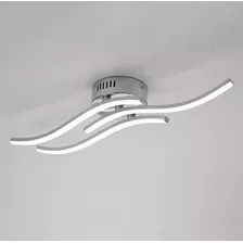 Luz Techo Led Goeco 18w 4000k - Diseño Curvo 3 Tiras -