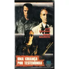 Vhs Dvd Uma Criança Por Testemunha - Roy Scheider