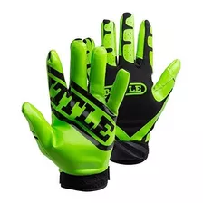 Battle Ultra Palillo-receptor, Guantes Joven Grande - Verde 