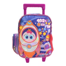 Mochila Neonatos Kinder Con Carro Vs992