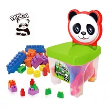 Brinquedo De Montar Infantil Com Cadeirinha Panda Kidverte