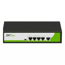 Switch Poe 4 Puertos 10/100mbps 250m Pe041-55-c Zkteco