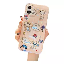 Carcasa Importada Snoopy Para iPhone