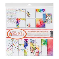 Ella & Viv By Ella & Viv Watercolor Party Kit, Multi C...