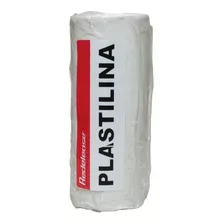 Massa De Modelar Modeling Clay Plastilina Branca Caixa 500 G