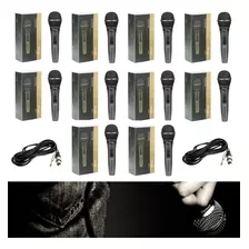 Kit 10 Microfones Stagg Para Grupo De Louvor Backing Vocals