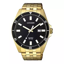 Reloj Citizen Bi505259e Acero Color De La Malla Dorado Color Del Bisel Negro Color Del Fondo Negro