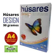 Resma Husares Design A3 90 Gramos X 400 Hojas Husares 7914 Color Blanco