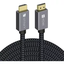 Cable Hdmi 4k De 25 Pies, Hdmi 2.0 Ca De Alta Velocidad De 1