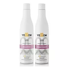  Kit Shampoo + Acondicionador 500ml Alfaparf Yellow Liss