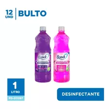 Desinfectante Para Pisos Bondi X 1000 Ml Bulto (12)