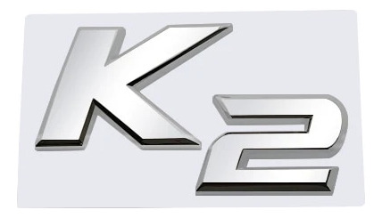 Para Kia K2 K3 K4 K5 Kx7 Metal Trunk Badge Sticker Foto 6