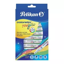 Marcadores Mágicos Pelikan Cambian De Color 10 Unidades +2