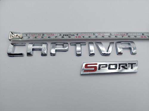Emblemas Chevrolet Captiva Sport Cromados Del 2009 Al 2015 Foto 3