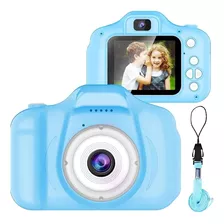 Camera Fotografica Infantil Digital Foto Video Azul Rosa 
