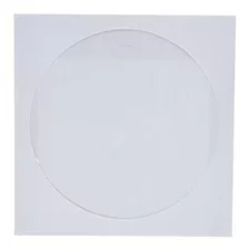 Fundas De Papel Blanco Para Cd / Dvd Con Ventana Transparent