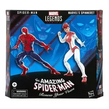  Figura Fan Spiderman Legends Series Spider-man Y Spinneret