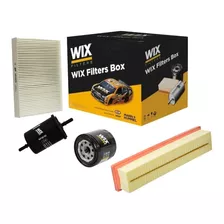 Kit X 4 Filtros Wix Para Renault Clio 2 / Mio 1.2 16v D4f