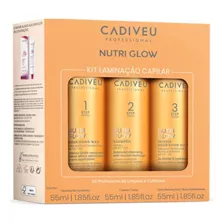 Cadiveu Nutri Glow Mini Kit Cera Nutritiva + Shampoo + Masc