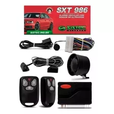 Alarme Sistec Carro Completo Sxt986 2 Ctrl+função Bloqueio