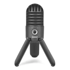 Micrófono De Estudio Samson Meteor Mic Usb (negro Titanio)..