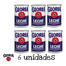 Leche Perú Kit 6 Unidades Evaporada Gloria Original 400gr