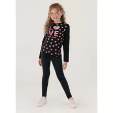 Conjunto Juvenil Menina Moletom Calça E Blusa - Brandili