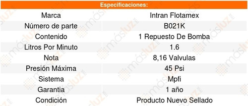 Repuesto Bomba Gasolina Nissan 300zx 3.0l V6 93 A 95 Intran Foto 2