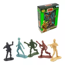 Kit Brinquedo Exercito Soldados De Guerra Soldadinhos 100 Pç