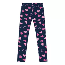 Legging Estampada Calça Infantil Escolar Brandili Menina 