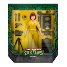 Figura April O'neil - Tmnt Tortugas Ninja Super 7 Ultimates