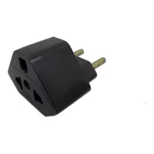 Plug Adaptador De Tomada Preto 20 A Universal