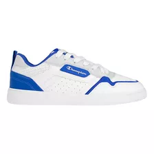 Tenis Champion, Lore, Blanco -azul, Caballero Cas 10365m