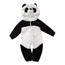 Fantasia Pijama Panda Macacão Bebê