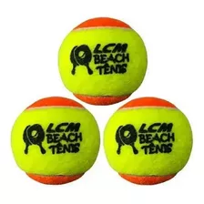 Kit 3 Bola De Beach Tennis Conforme Normas Oficiais Cbt Usta