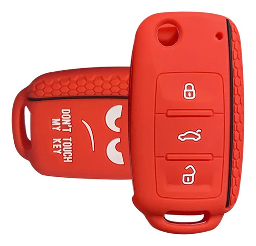 Funda Llave Silicon Para Vw Jetta Bora Golf Polo Vento Gol  Foto 8