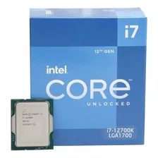 Procesador Intel I7-12700k 12 Nucleos 5 Ghz Lga1700 Nuevo