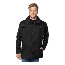 Blazer Masculino De Lã Batida Jaqueta Transpassada Para Frio