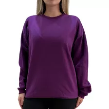 Blusa Moletom Inverno Gola Careca Básica Atacado Barato D+