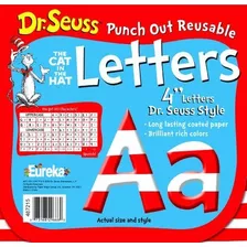 Eureka Dr Seuss Punzon Reutilizable Decorativo 4 Pulgadas Le