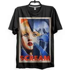 Camiseta Scream Panico Retrô Vintage 80's Halloween 2018 Gr