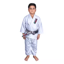 Kimono Jiu Jitsu Brazil Combat Kids Branco Infantil