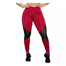 Calça Para Treinos Feminina Fitness Decote Em Tule Oferta