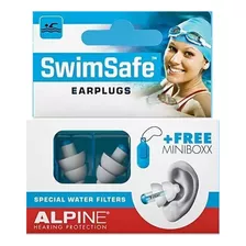 Alpine - Swim Safe - Protetor Auricular Natação - Snr 10 Db