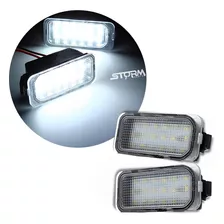 Par Luz Placa Ford Ka New Fiesta Focus Ecosport Led Branco