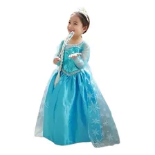 Fantasia - Vestido Infantil Frozen - Elsa