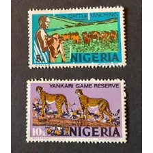 Sello Postal - Nigeria - Serie Corriente - Año 1973